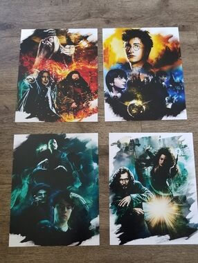 Harry Potter Themed Home Art Prints - Multi-Color